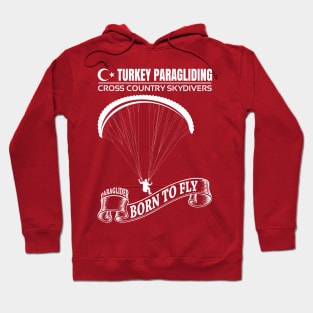 Paragliding | Turkey Skydivers 2021 | 2 Sided Hoodie